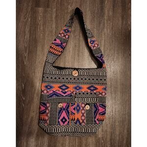Tribe Azure Hobo Shoulder Tote Bag Purse Sling